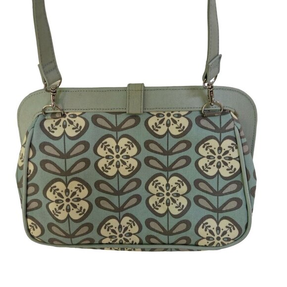 Petunia Pickle Bottom Diaper Bag Tote Mint Green Floral - Picture 2 of 7